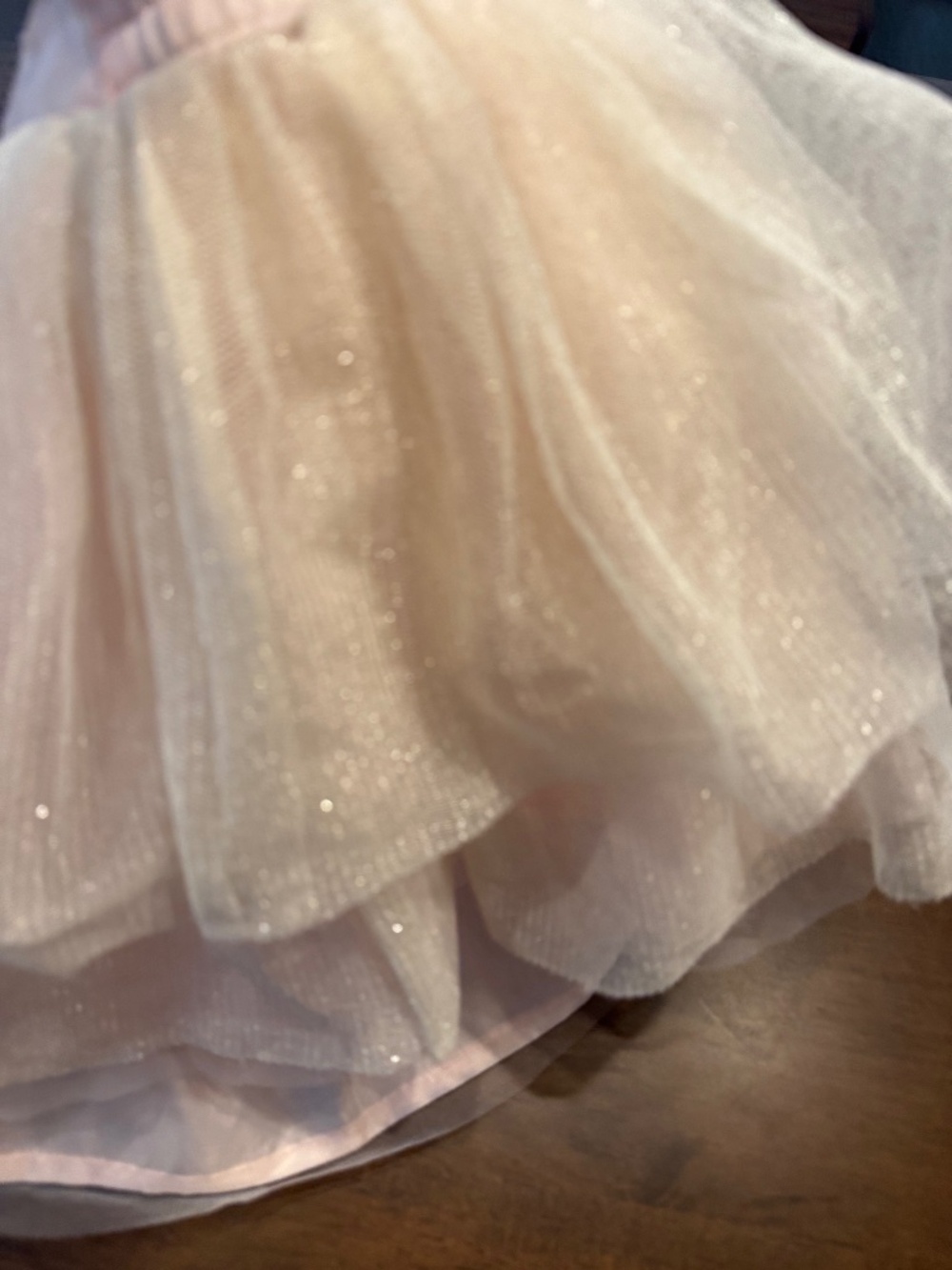 Janie and Jack shimmer skirt/tutu size 3